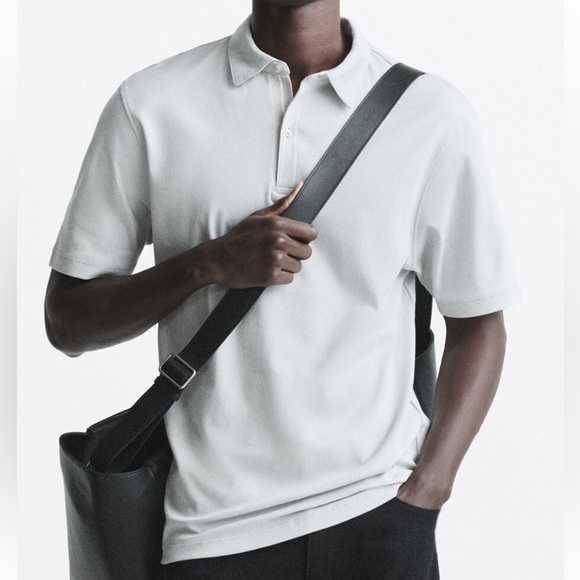 Zara MERCERIZED POLO - Picture 2 of 4